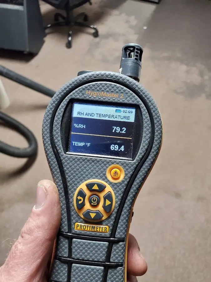 Moisture meter humidity assessment for Fire & Smoke Damage Restoration in Niles